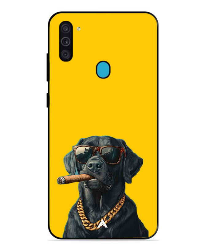 Pet Animal 1 Personalised Metal Back Cover Phone Case for Samsung Galaxy F11 