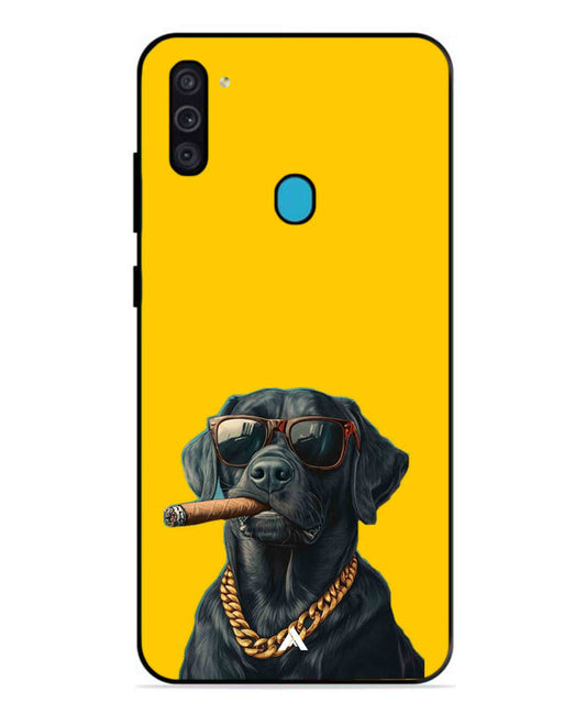 Pet Animal 1 Personalised Metal Back Cover Phone Case for Samsung Galaxy F11 