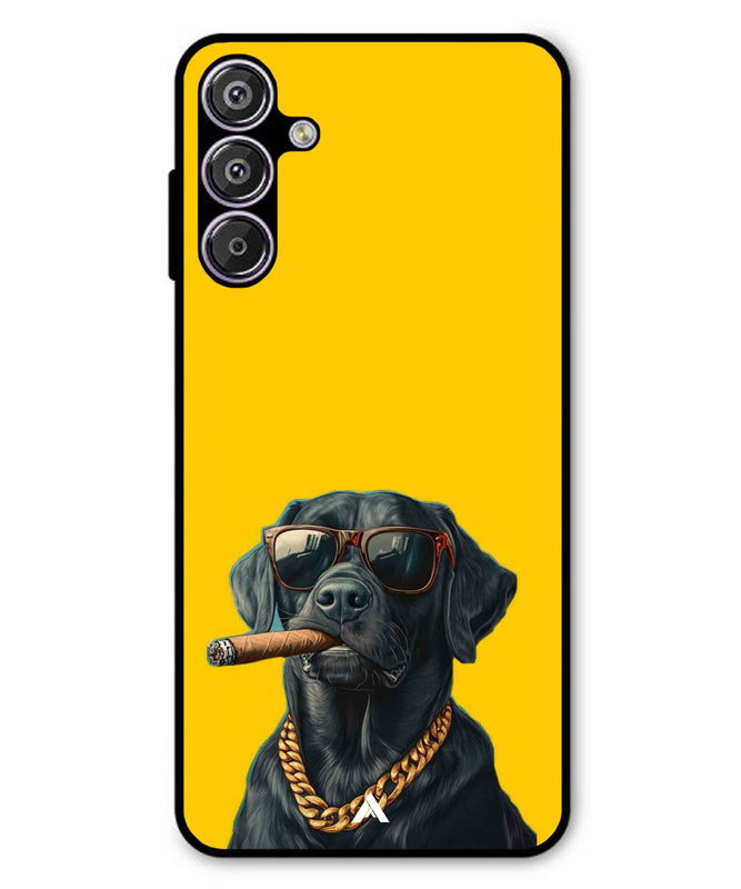 Pet Animal 1 Personalised Metal Back Cover Phone Case for Samsung Galaxy M15 