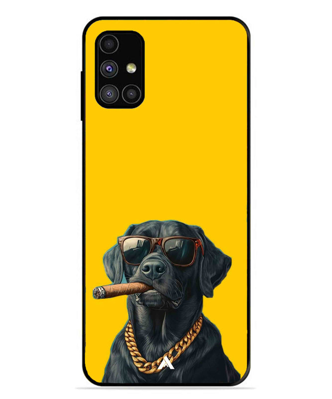 Pet Animal 1 Personalised Metal Back Cover Phone Case for Samsung Galaxy M31s 