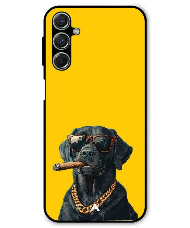Pet Animal 1 Personalised Metal Back Cover Phone Case for Samsung Galaxy M34 
