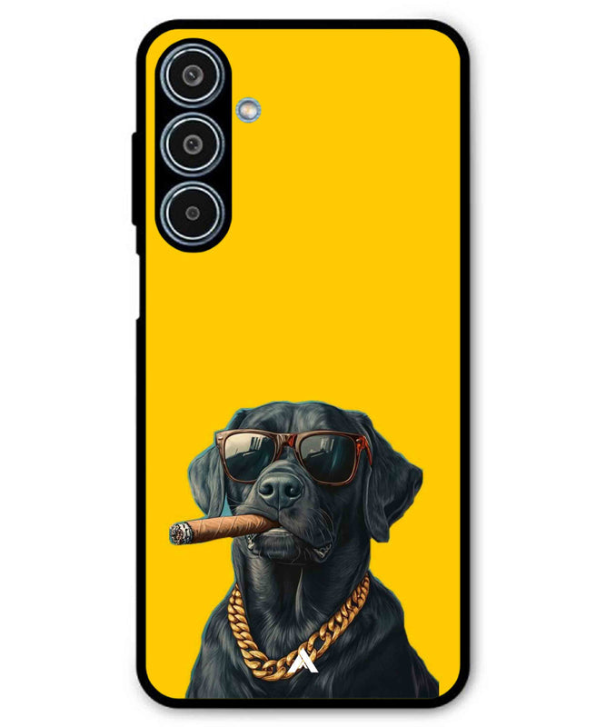 Pet Animal 1 Personalised Metal Back Cover Phone Case for Samsung Galaxy M35 