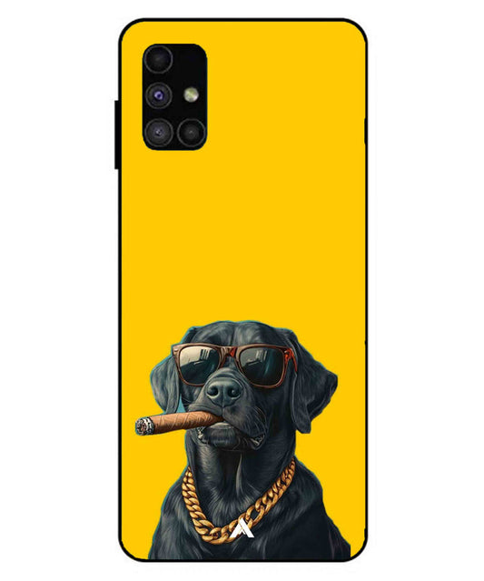 Pet Animal 1 Personalised Metal Back Cover Phone Case for Samsung Galaxy M51 