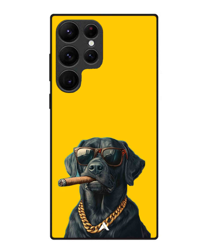 Pet Animal 1 Personalised Metal Back Cover Phone Case for Samsung Galaxy S22 Ultra 