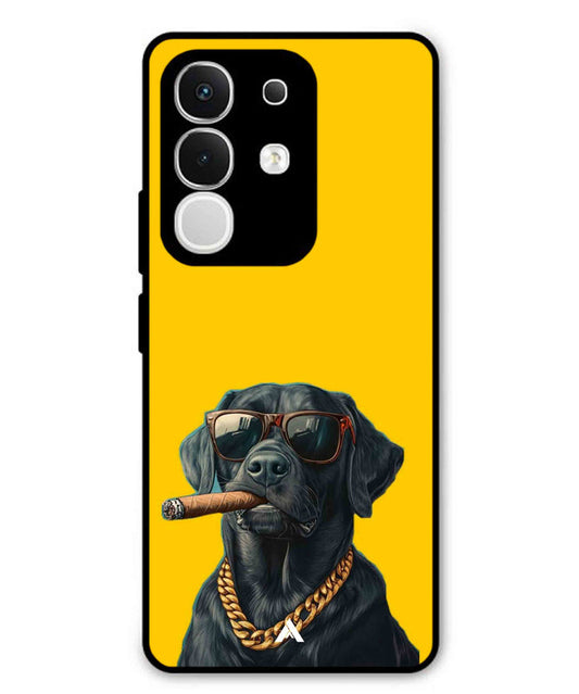 Pet Animal 1 Personalised Metal Back Cover Phone Case for Vivo T4X 