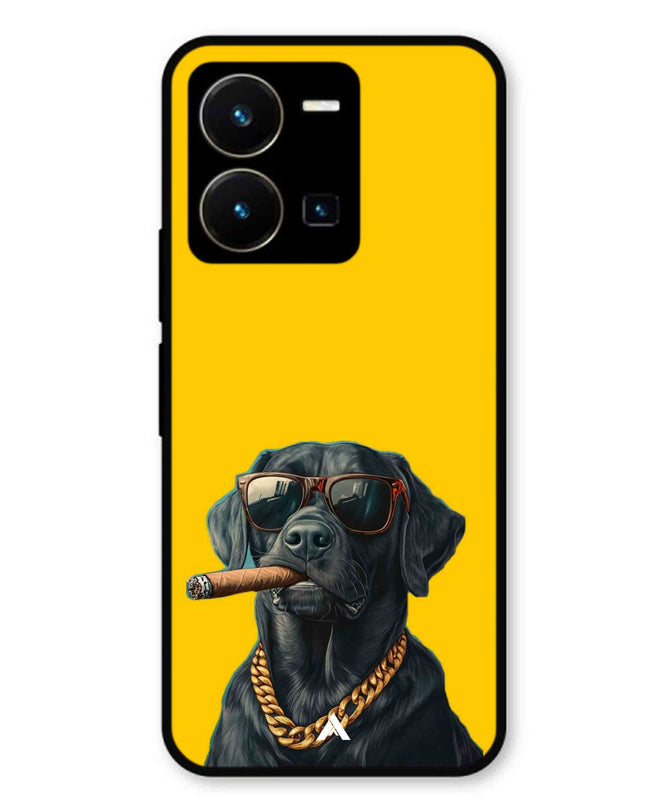 Pet Animal 1 Personalised Metal Back Cover Phone Case for Vivo Y35 