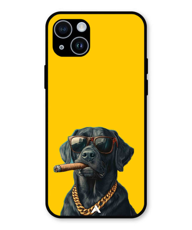 Pet Animal 1 Personalised Metal Back Cover Phone Case for iPhone 15 