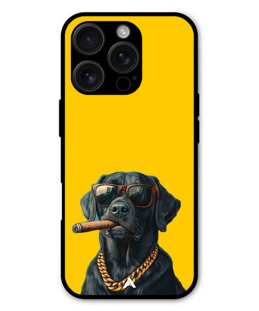 Pet Animal 1 Personalised Metal Back Cover Phone Case for iPhone 15 Pro 