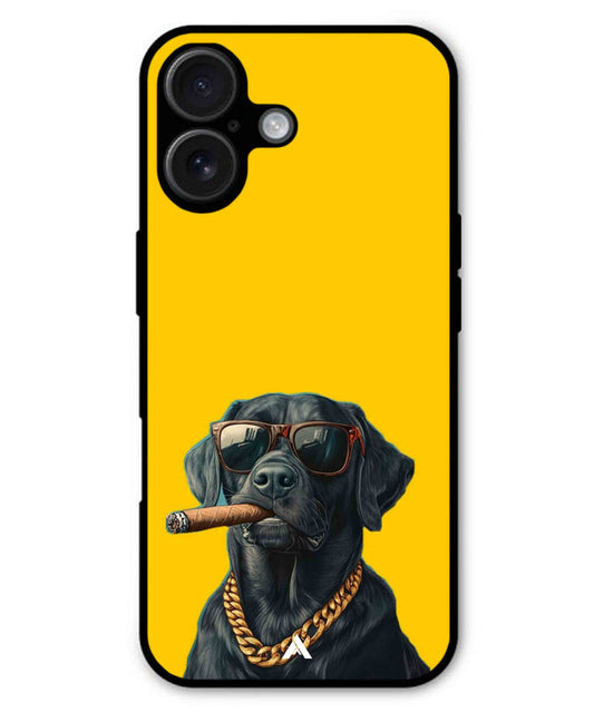 Pet Animal 1 Personalised Metal Back Cover Phone Case for iPhone 16 Plus 