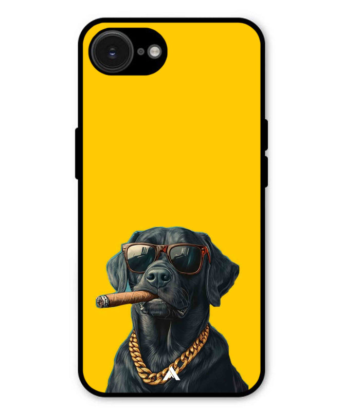 Pet Animal 1 Personalised Metal Back Cover Phone Case for iPhone 16e 