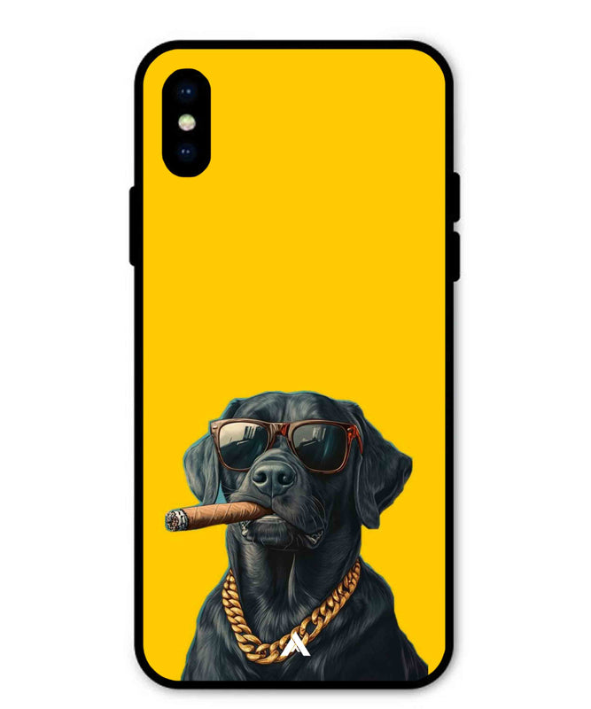 Pet Animal 1 Personalised Metal Back Cover Phone Case for iPhone X 