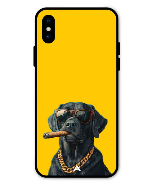 Pet Animal 1 Personalised Metal Back Cover Phone Case for iPhone Xs 