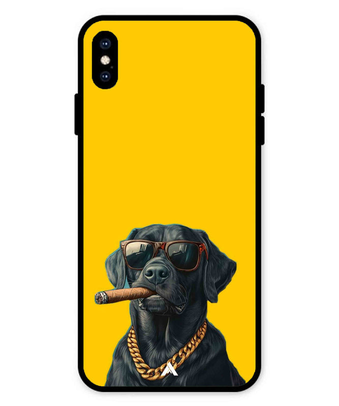 Pet Animal 1 Personalised Metal Back Cover Phone Case for iPhone Xs Max 