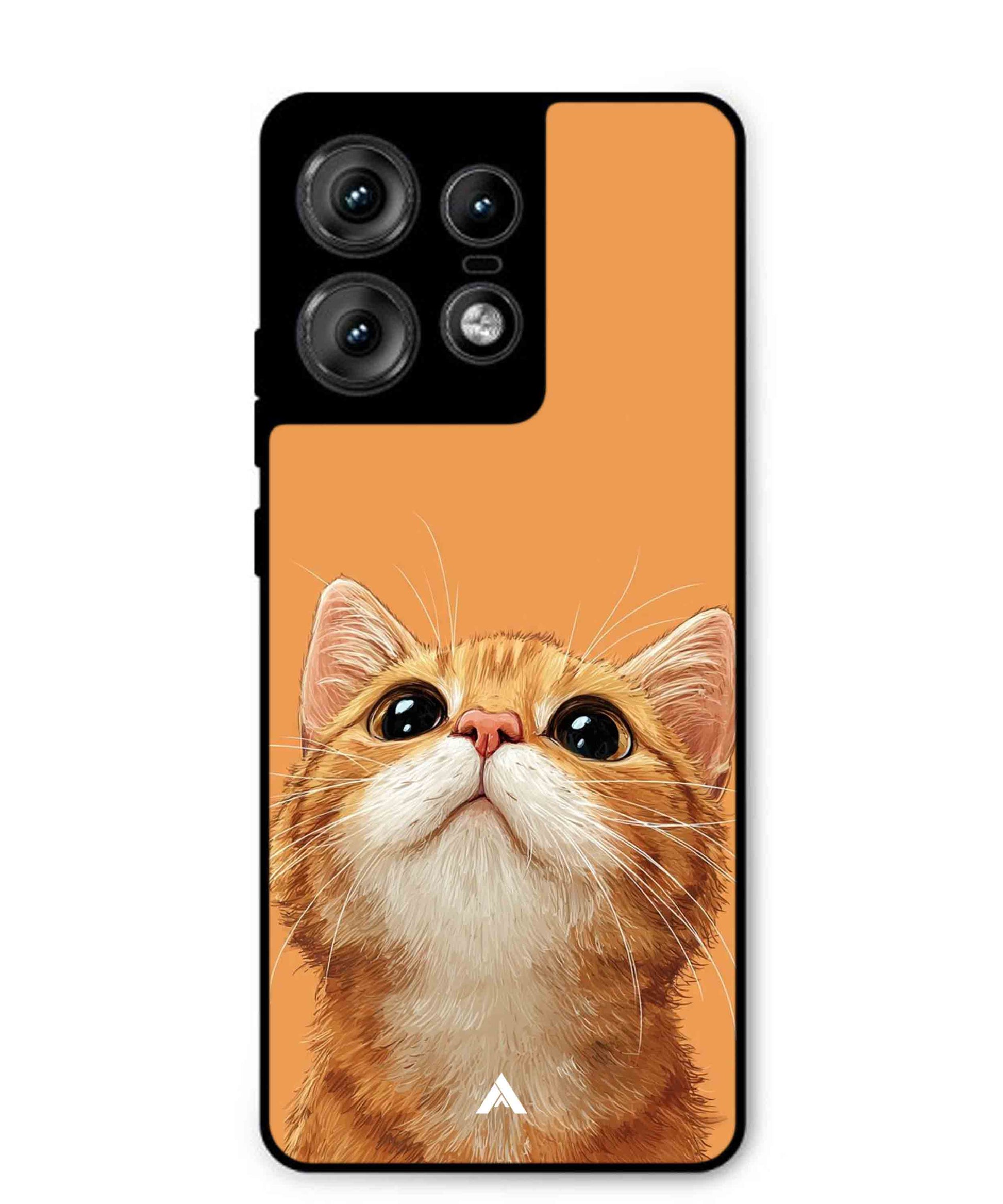 Pet Animal 2 Personalised Metal Back Cover Phone Case for Moto Edge 50 Pro