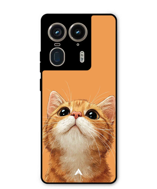 Pet Animal 2 Personalised Metal Back Cover Phone Case for Moto Edge 50 Ultra