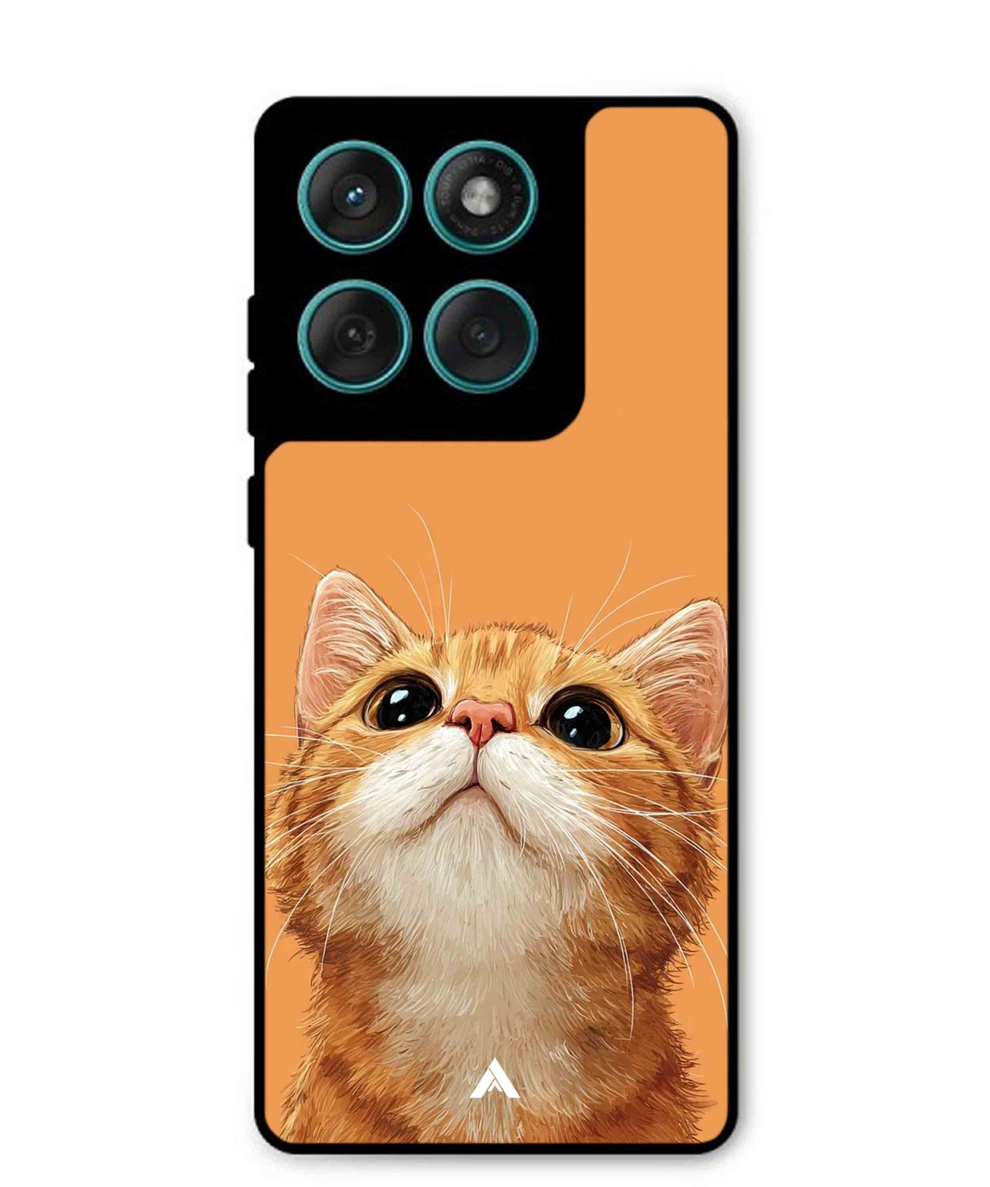 Pet Animal 2 Personalised Metal Back Cover Phone Case for Moto Edge 60 Fusion