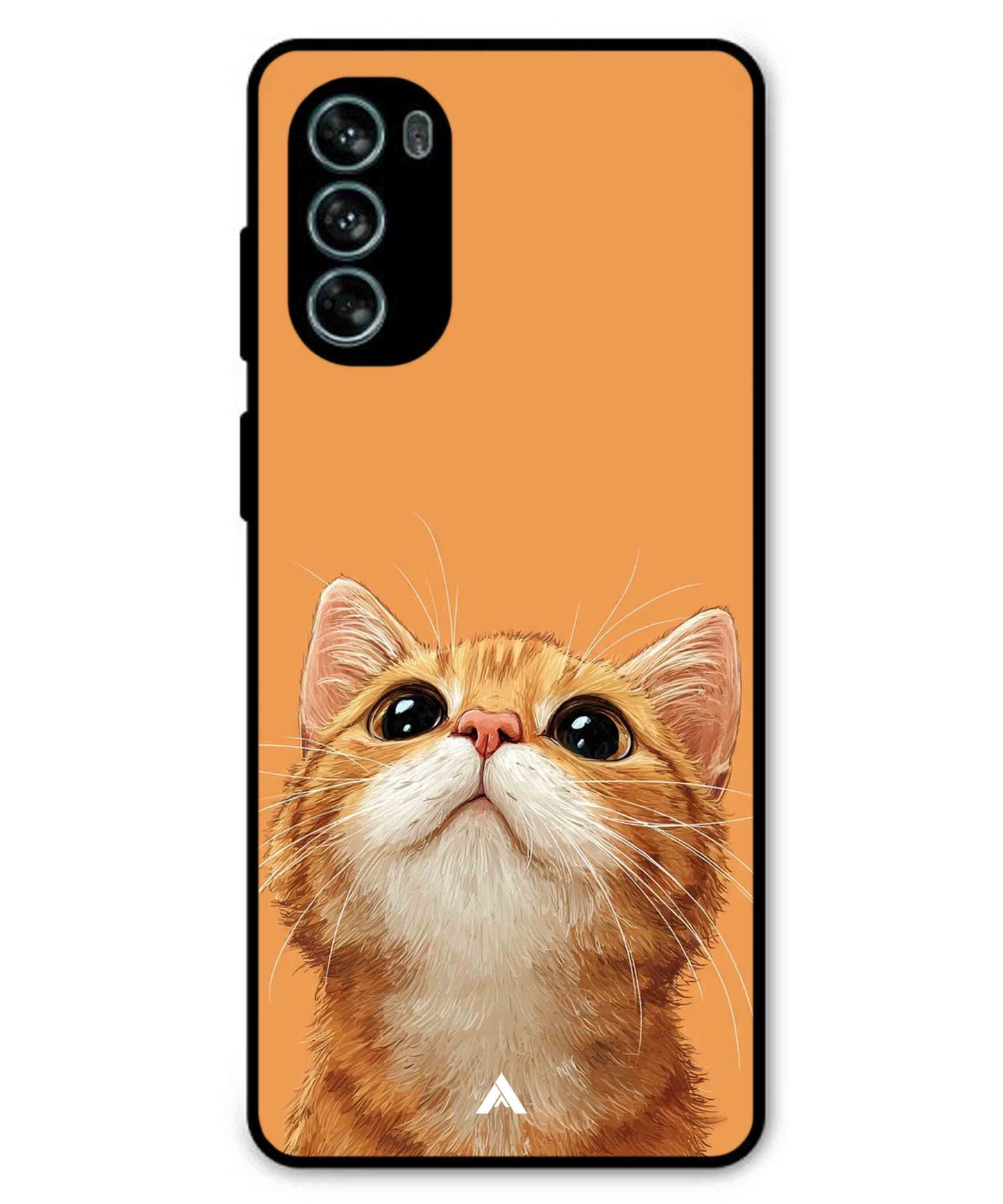 Pet Animal 2 Personalised Metal Back Cover Phone Case for Moto G62