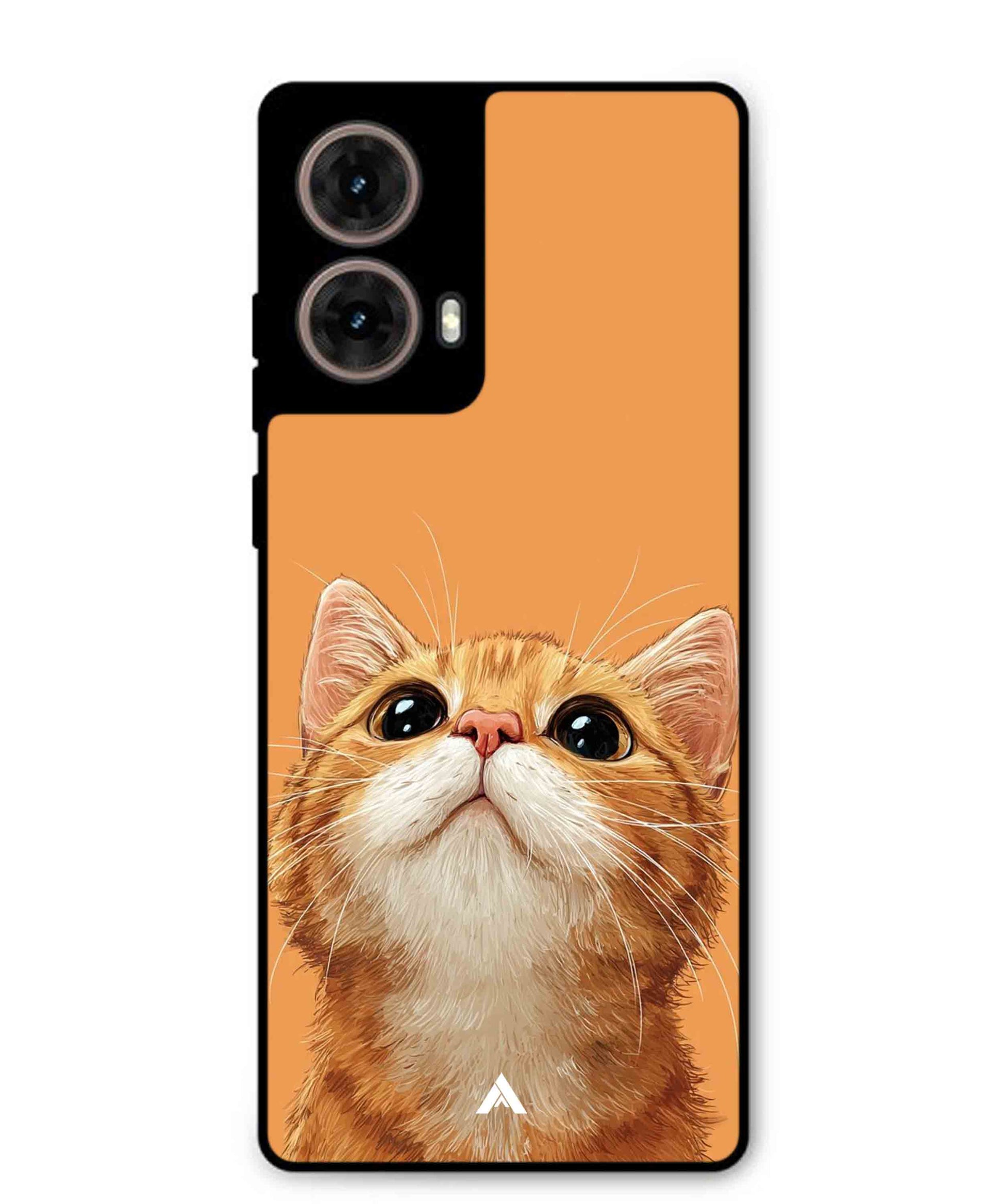 Pet Animal 2 Personalised Metal Back Cover Phone Case for Moto G85