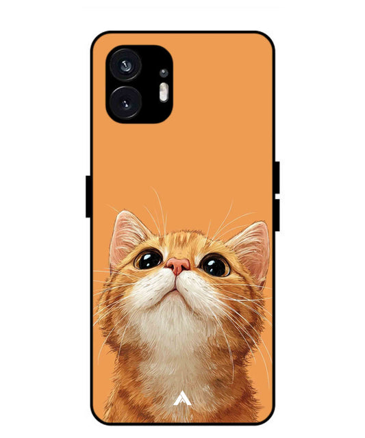 Pet Animal 2 Personalised Metal Back Cover Phone Case for Nothing Phone 2