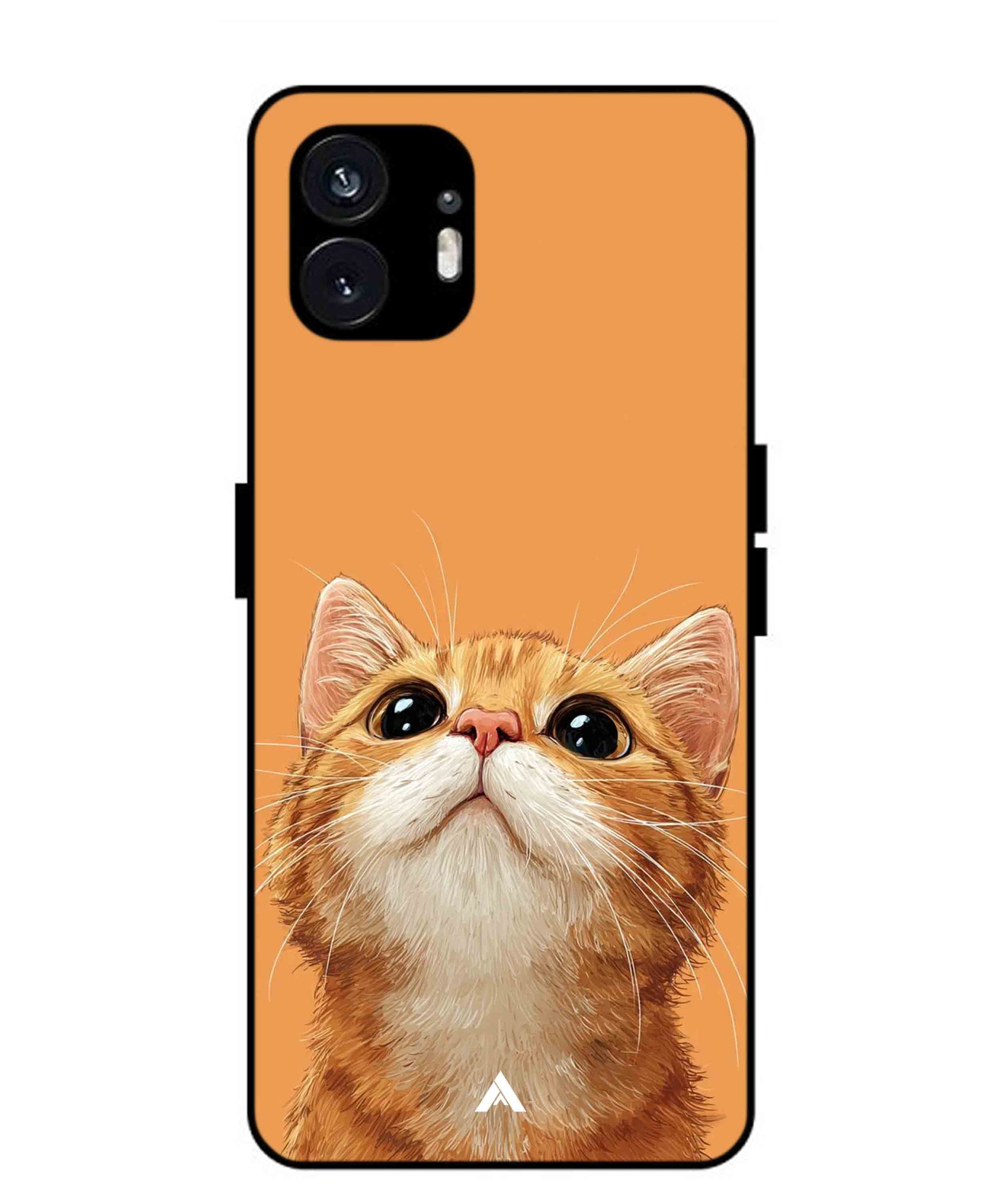 Pet Animal 2 Personalised Metal Back Cover Phone Case for Nothing Phone 2a