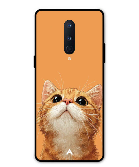Pet Animal 2 Personalised Metal Back Cover Phone Case for Oneplus 8