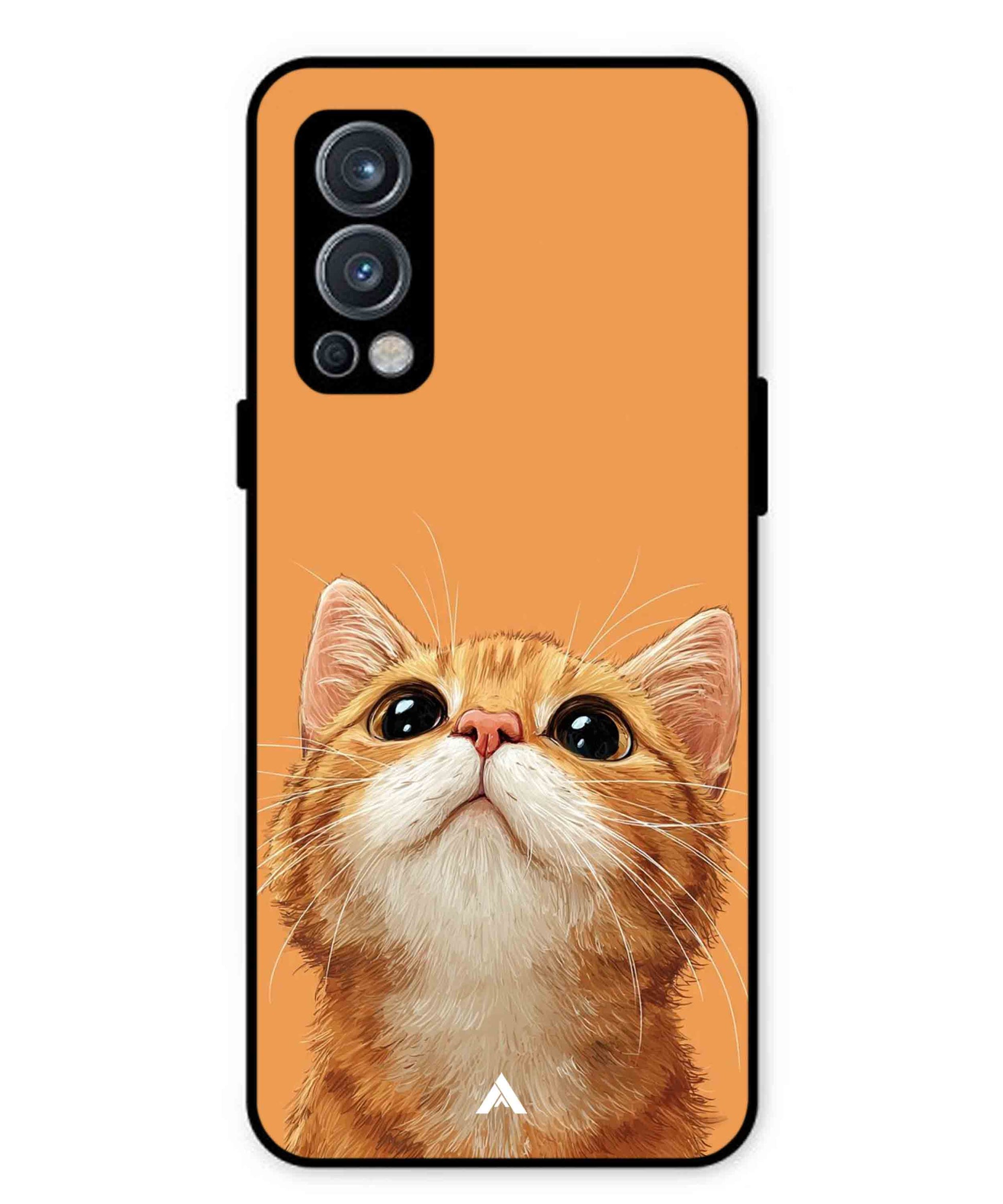 Pet Animal 2 Personalised Metal Back Cover Phone Case for Oneplus Nord 2