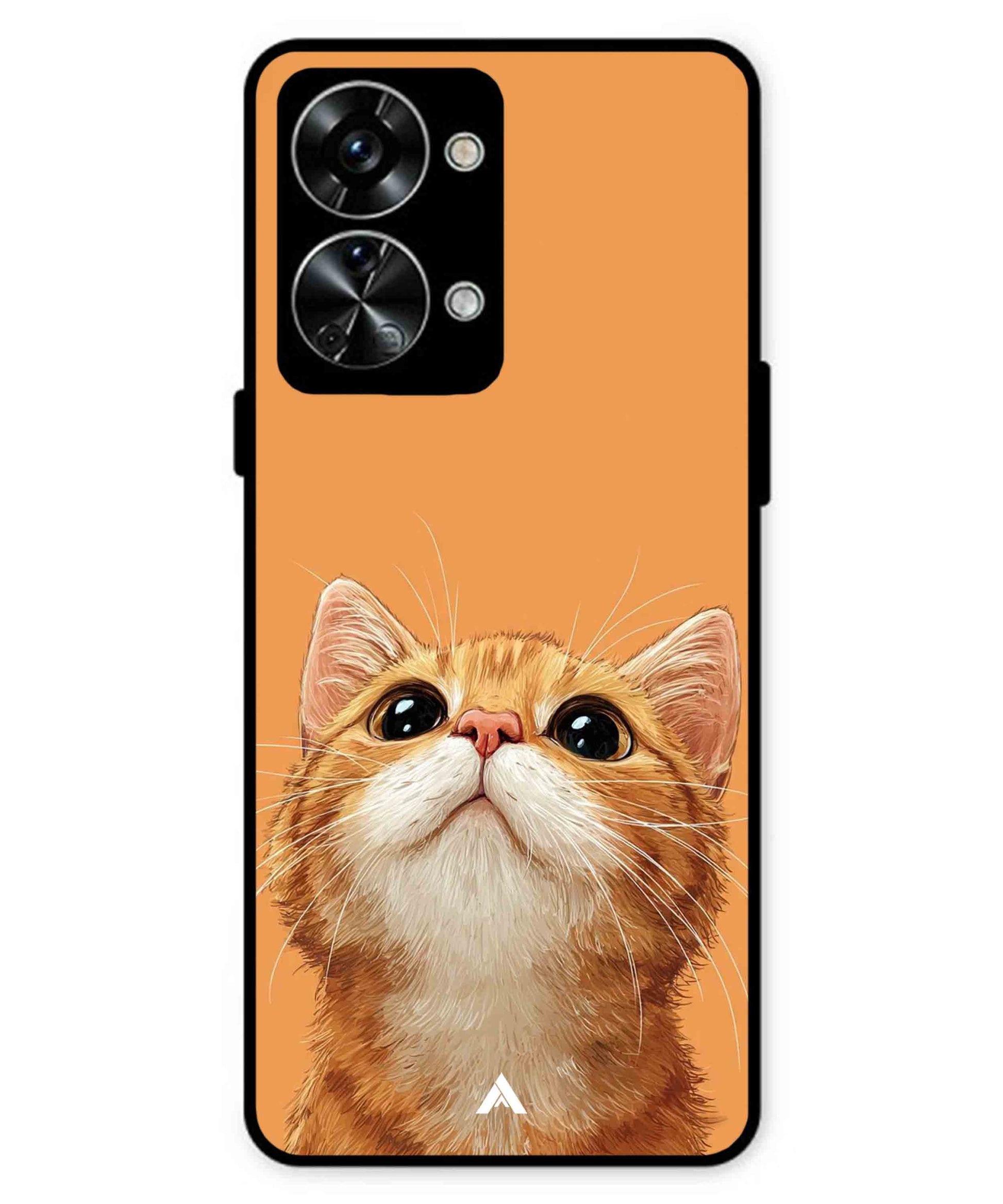 Pet Animal 2 Personalised Metal Back Cover Phone Case for Oneplus Nord 2T