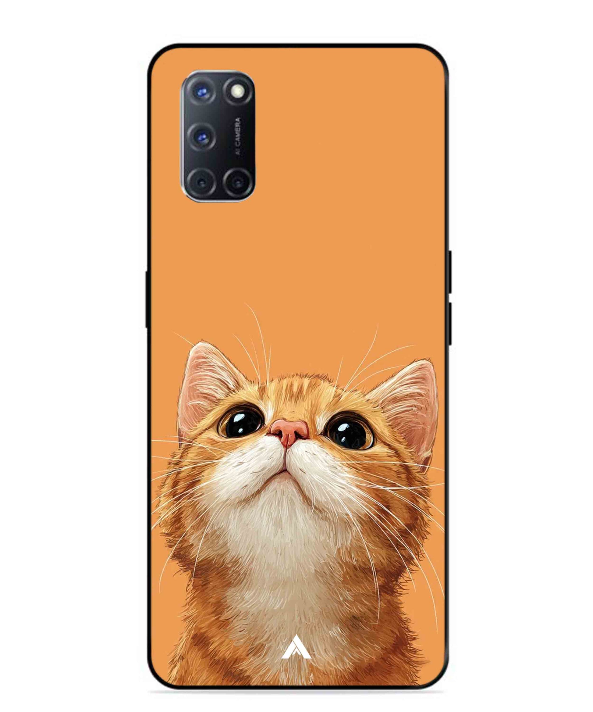 Pet Animal 2 Personalised Metal Back Cover Phone Case for Oppo A52