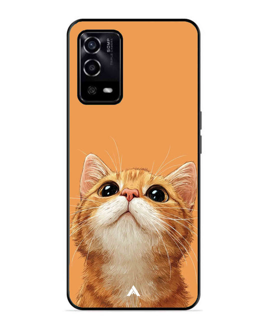 Pet Animal 2 Personalised Metal Back Cover Phone Case for Oppo A53s