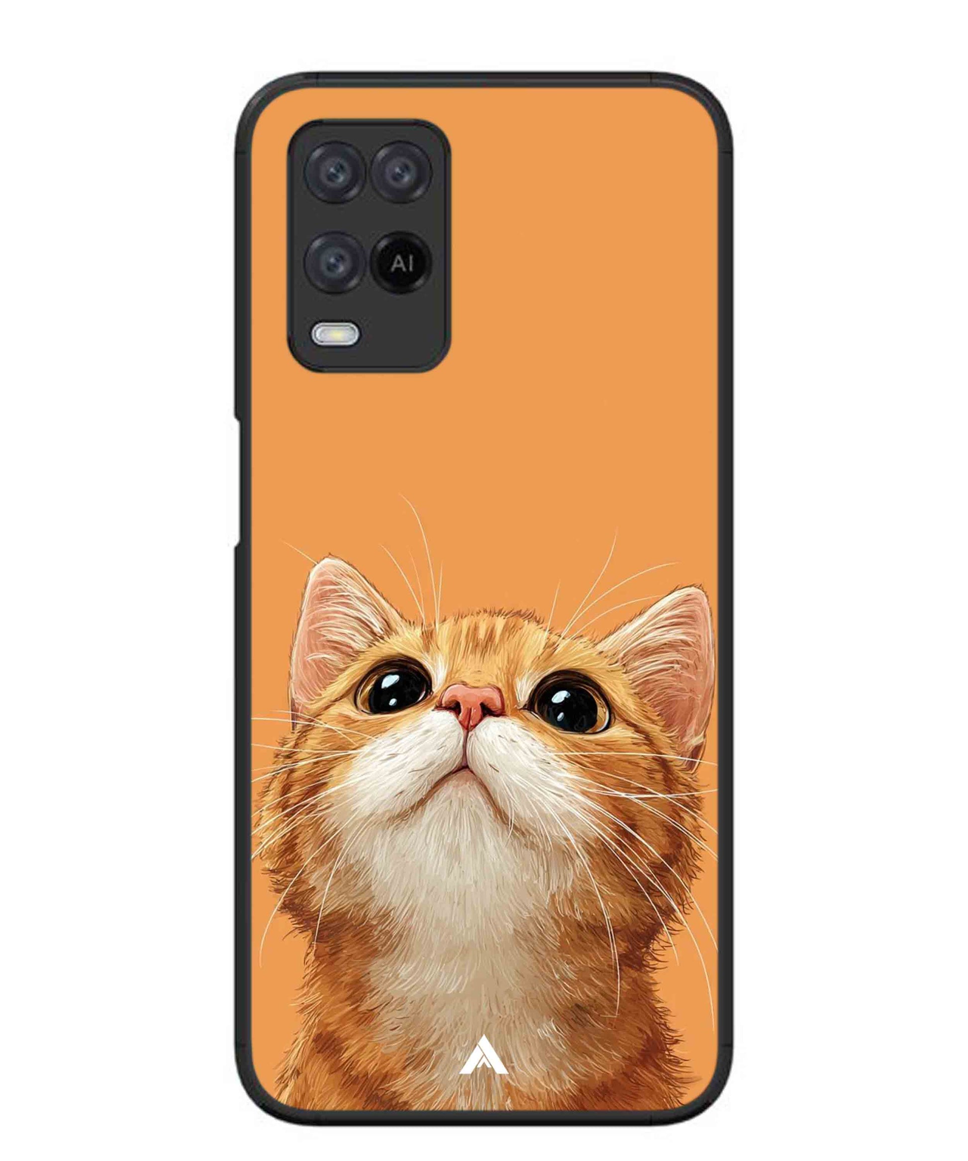 Pet Animal 2 Personalised Metal Back Cover Phone Case for Oppo A54