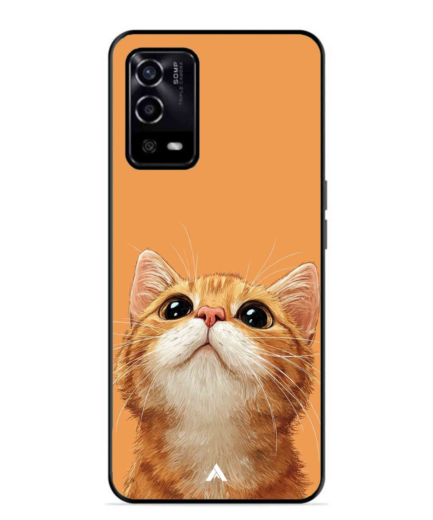 Pet Animal 2 Personalised Metal Back Cover Phone Case for Oppo A55