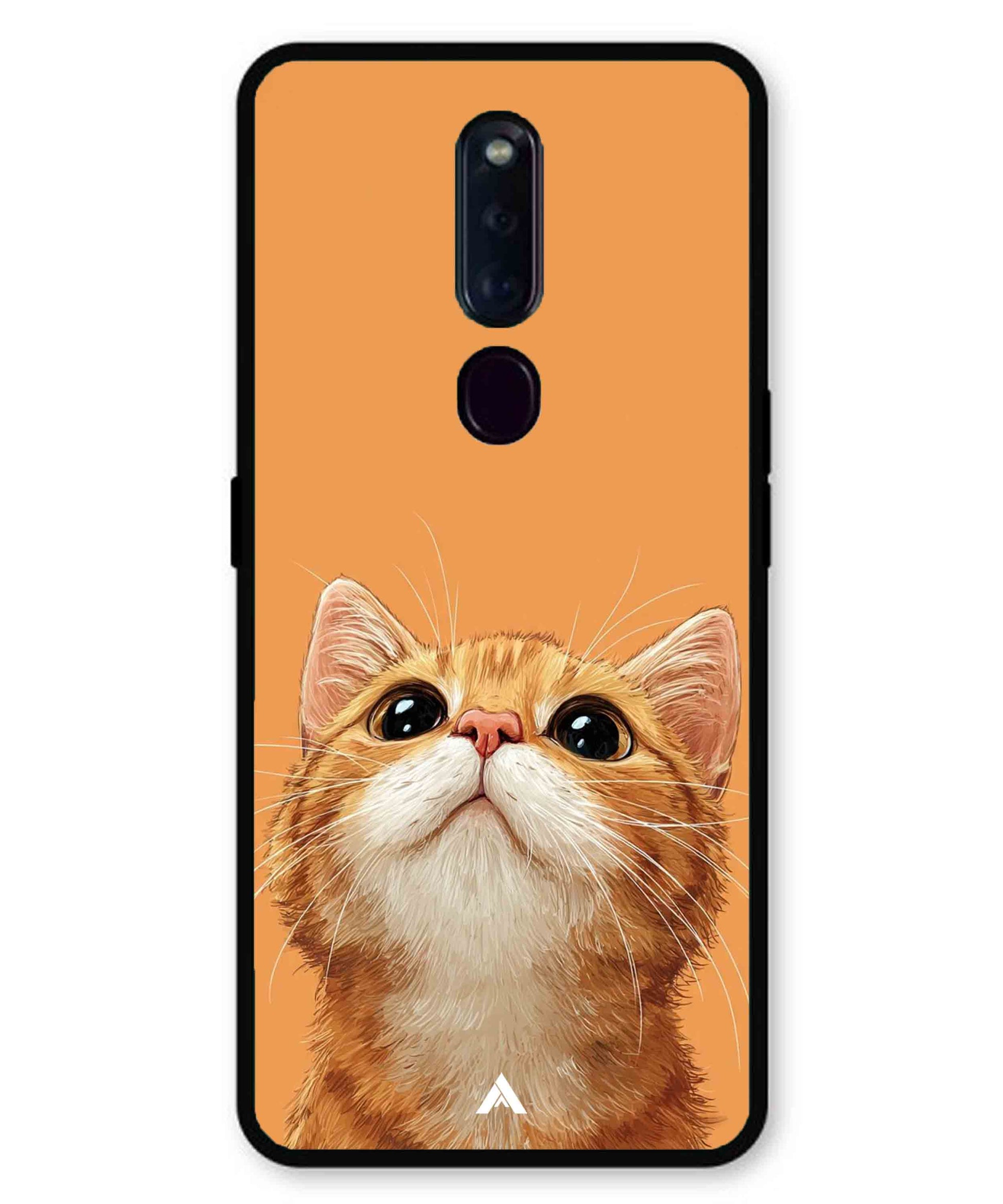 Pet Animal 2 Personalised Metal Back Cover Phone Case for Oppo F11 Pro