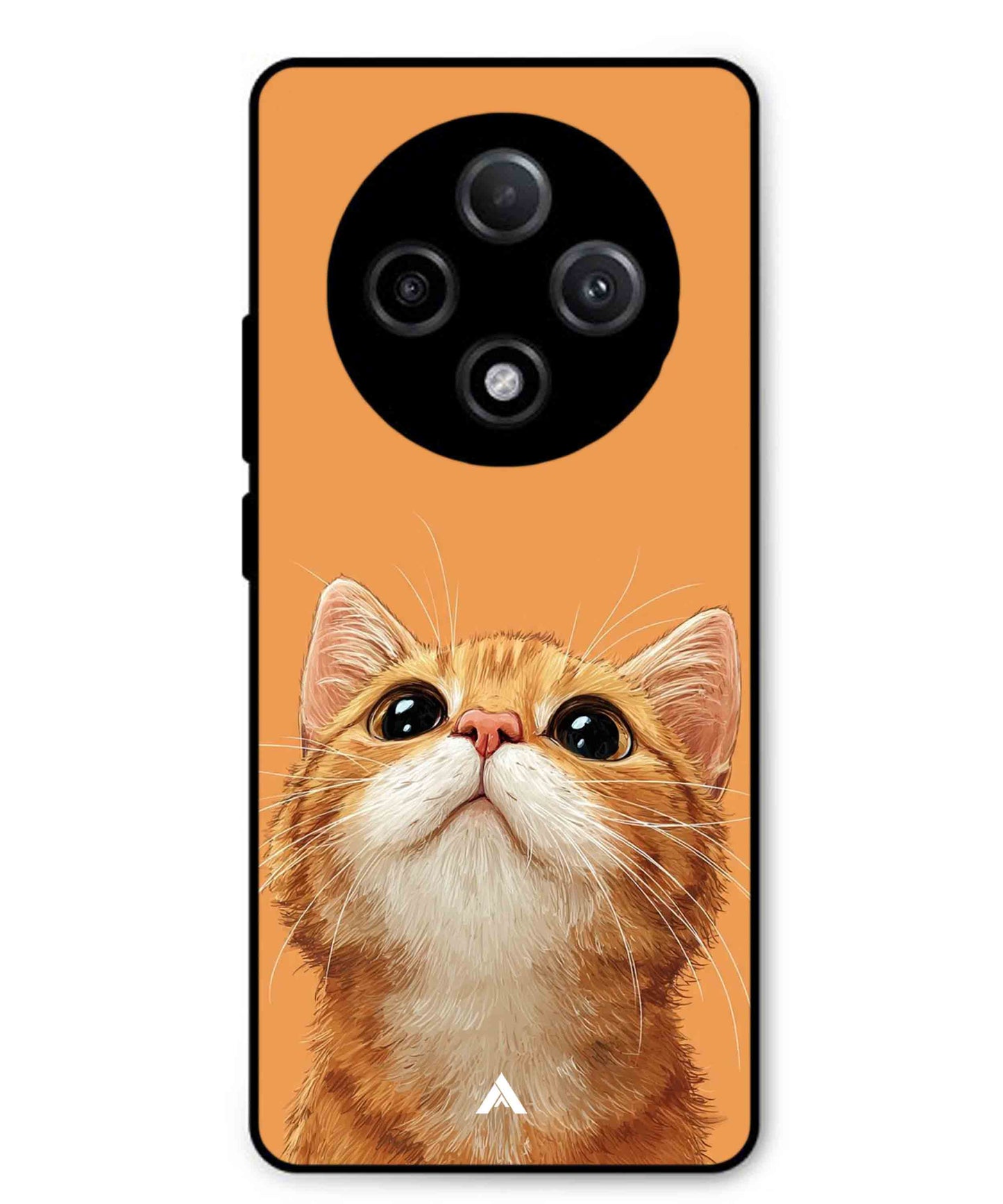 Pet Animal 2 Personalised Metal Back Cover Phone Case for Oppo F27 Pro Plus