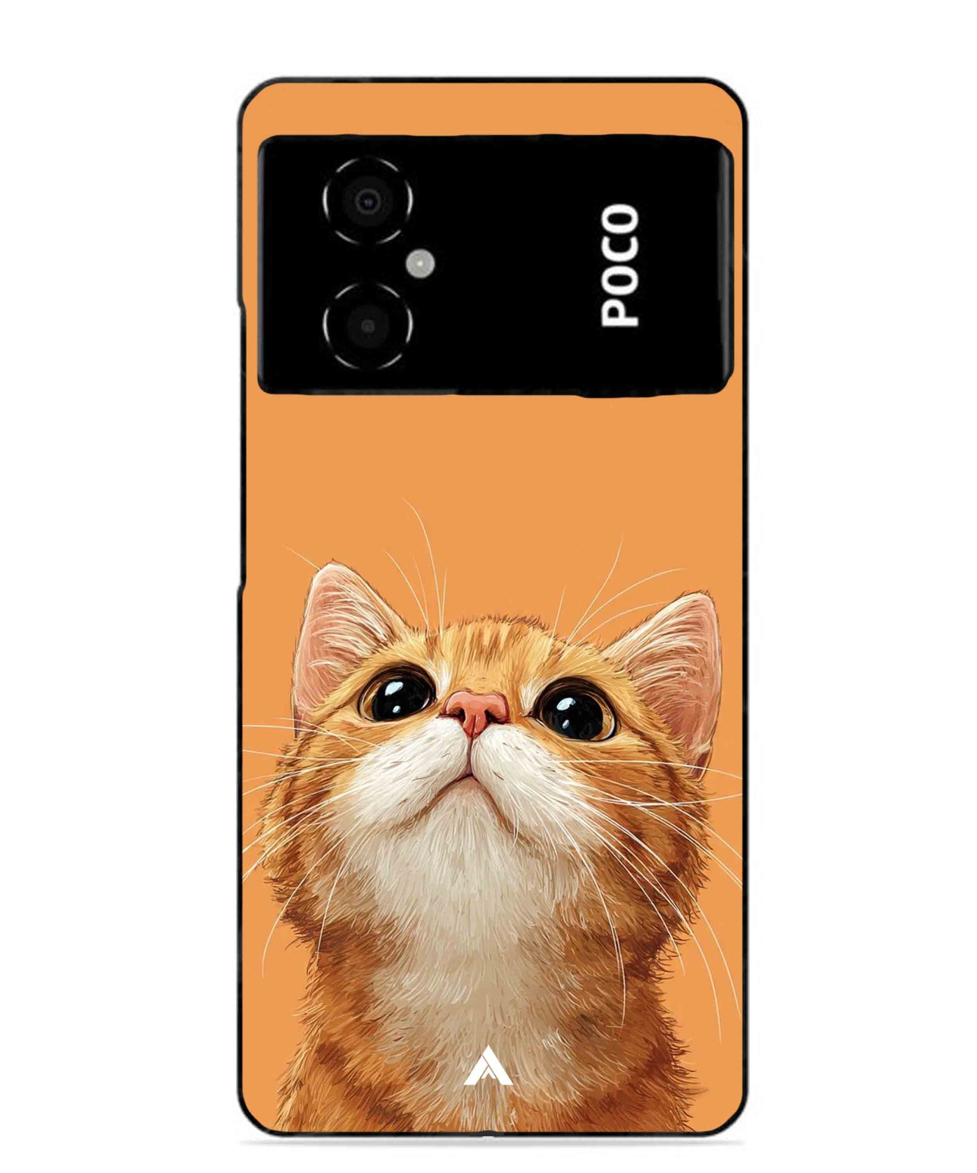 Pet Animal 2 Personalised Metal Back Cover Phone Case for Poco M4 5G