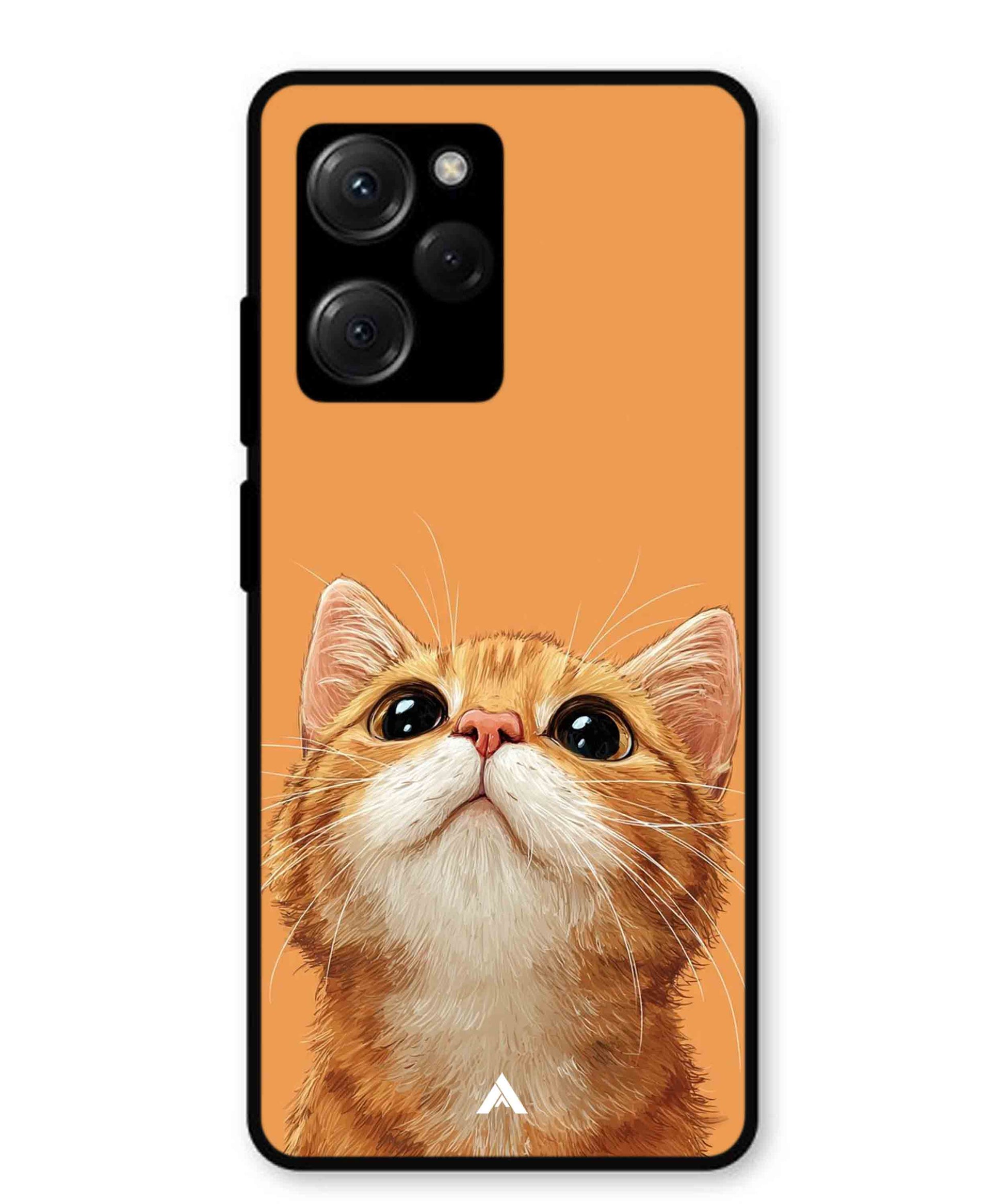 Pet Animal 2 Personalised Metal Back Cover Phone Case for Poco X5 Pro