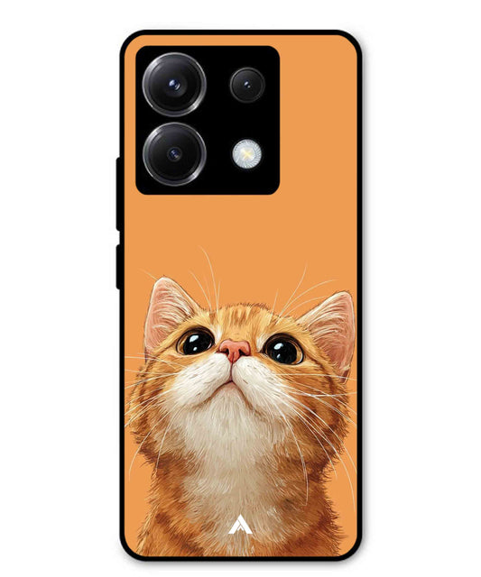 Pet Animal 2 Personalised Metal Back Cover Phone Case for Poco X6 8f1d3e7f-ef37-40b6-bd3c-39b7263b31d3