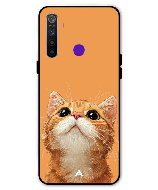 Pet Animal 2 Personalised Metal Back Cover Phone Case for Realme 5s