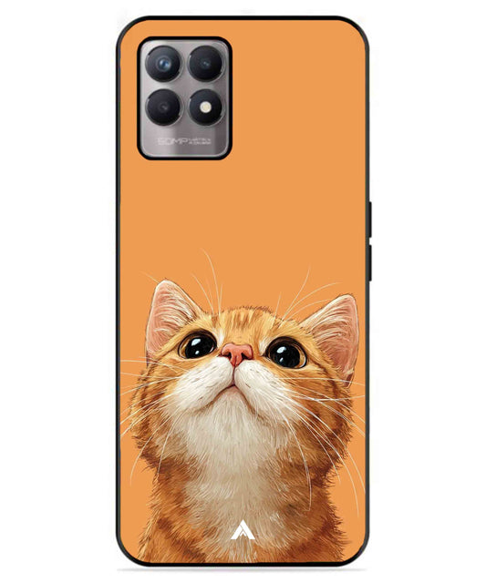 Pet Animal 2 Personalised Metal Back Cover Phone Case for Realme 8 4G