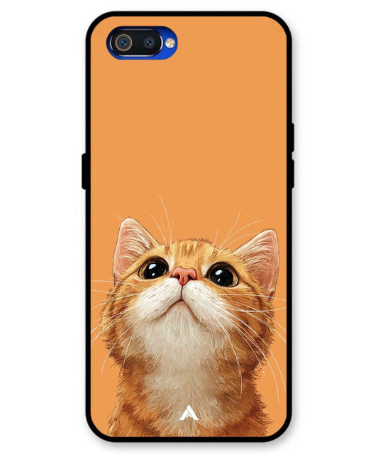 Pet Animal 2 Personalised Metal Back Cover Phone Case for Realme C2