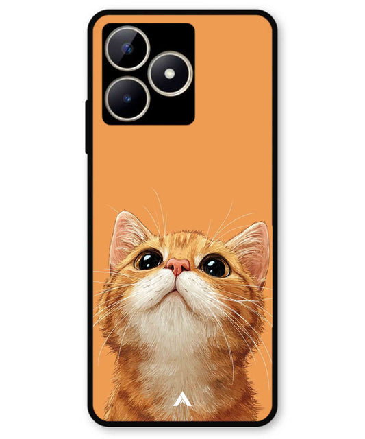 Pet Animal 2 Personalised Metal Back Cover Phone Case for Realme C51
