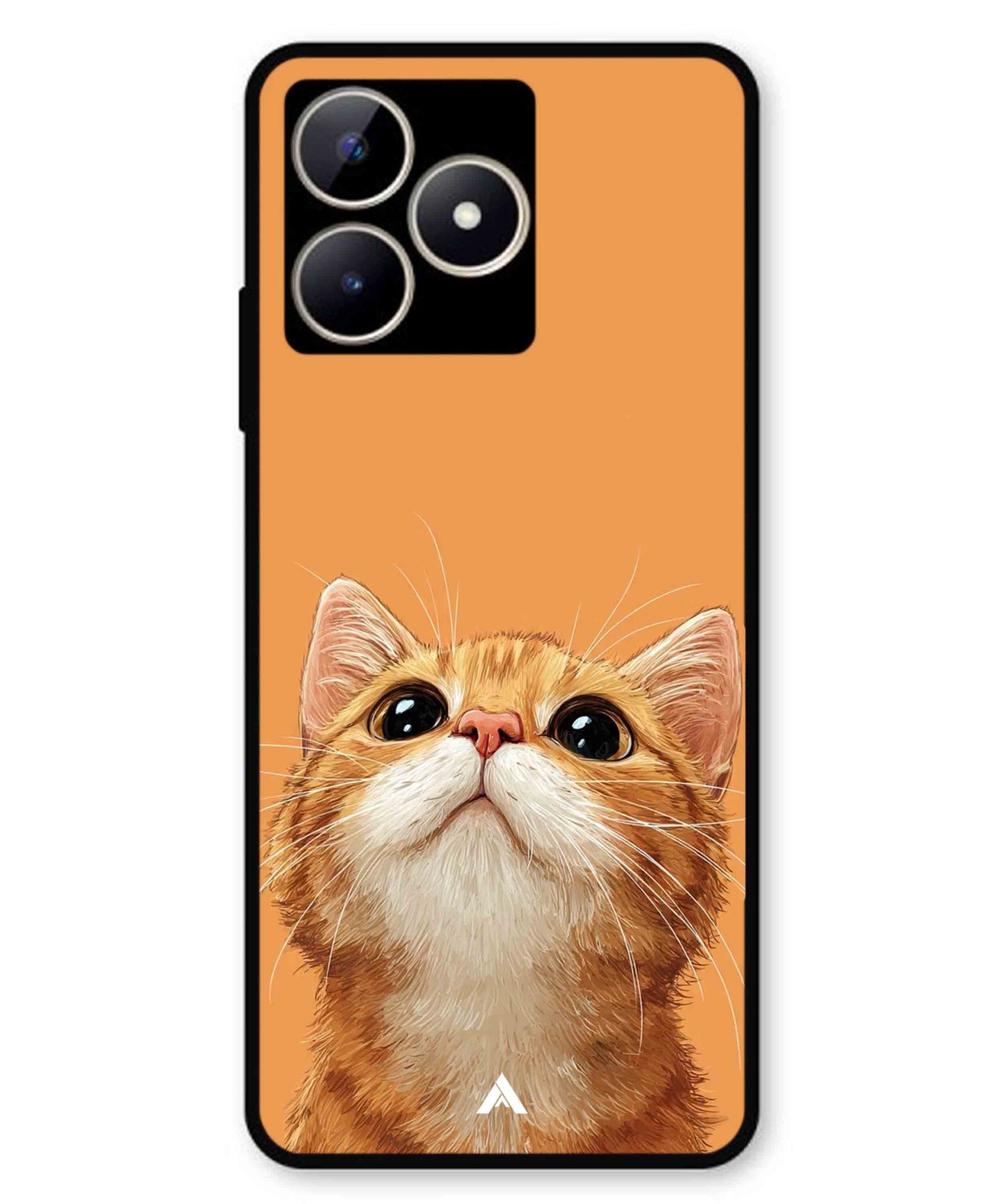 Pet Animal 2 Personalised Metal Back Cover Phone Case for Realme C53