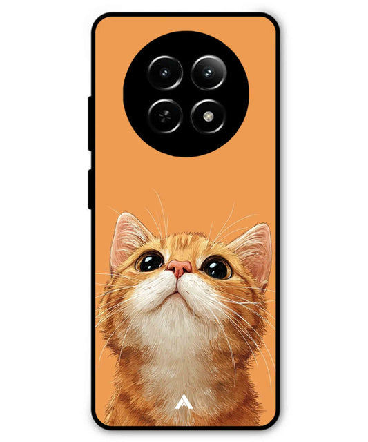 Pet Animal 2 Personalised Metal Back Cover Phone Case for Realme C65
