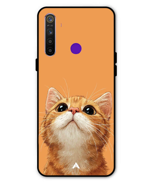 Pet Animal 2 Personalised Metal Back Cover Phone Case for Realme Narzo 10
