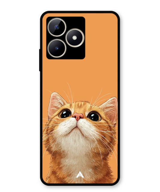 Pet Animal 2 Personalised Metal Back Cover Phone Case for Realme Narzo N53