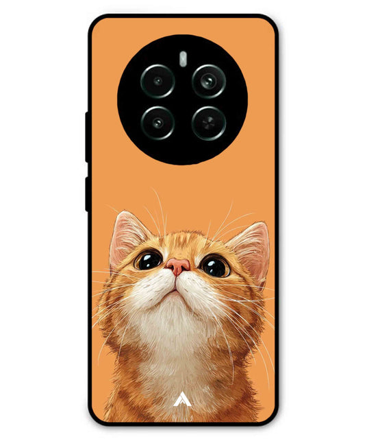 Pet Animal 2 Personalised Metal Back Cover Phone Case for Realme P1