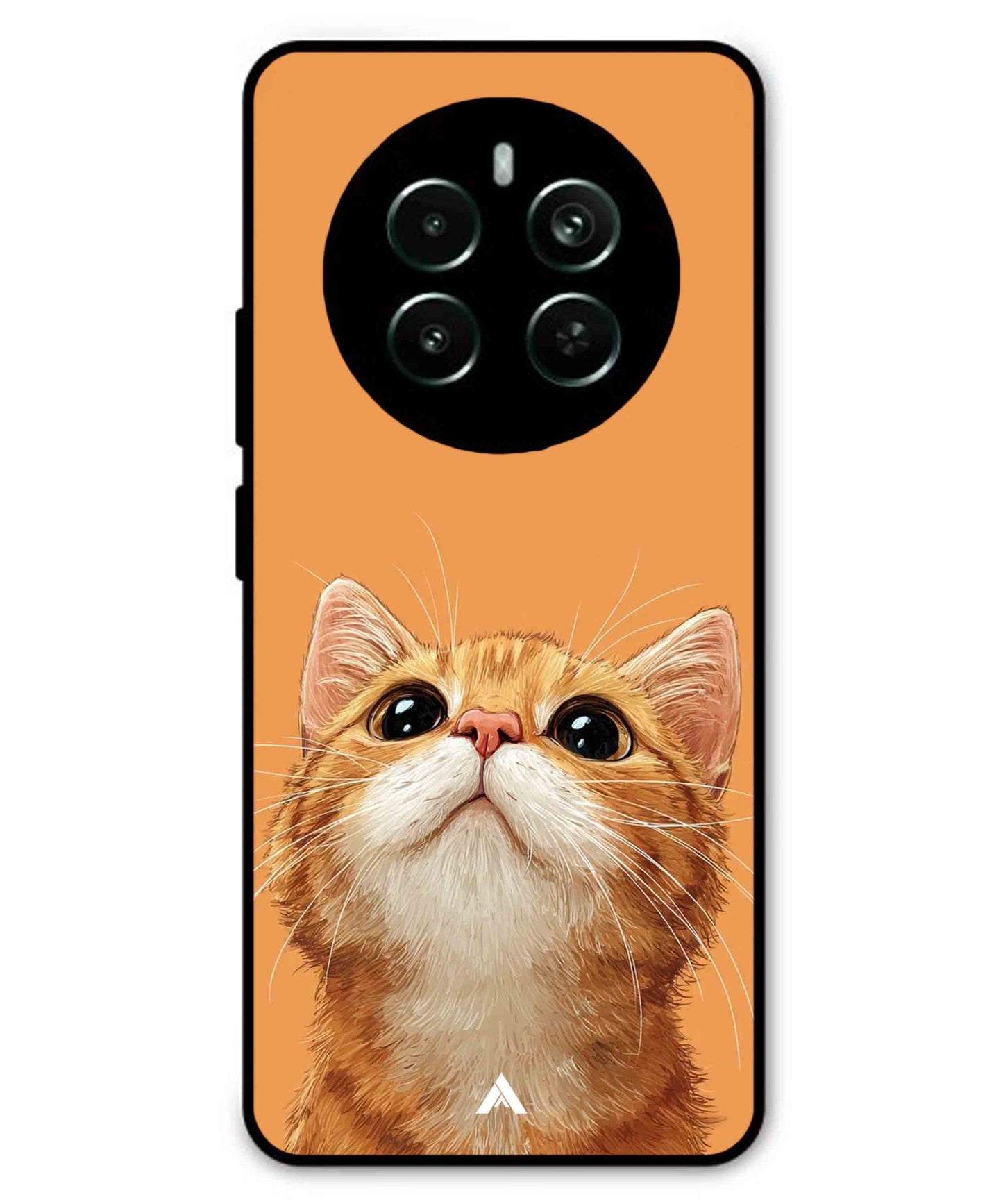 Pet Animal 2 Personalised Metal Back Cover Phone Case for Realme P1 Pro