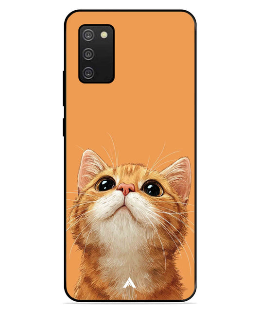 Pet Animal 2 Personalised Metal Back Cover Phone Case for Samsung Galaxy A03s