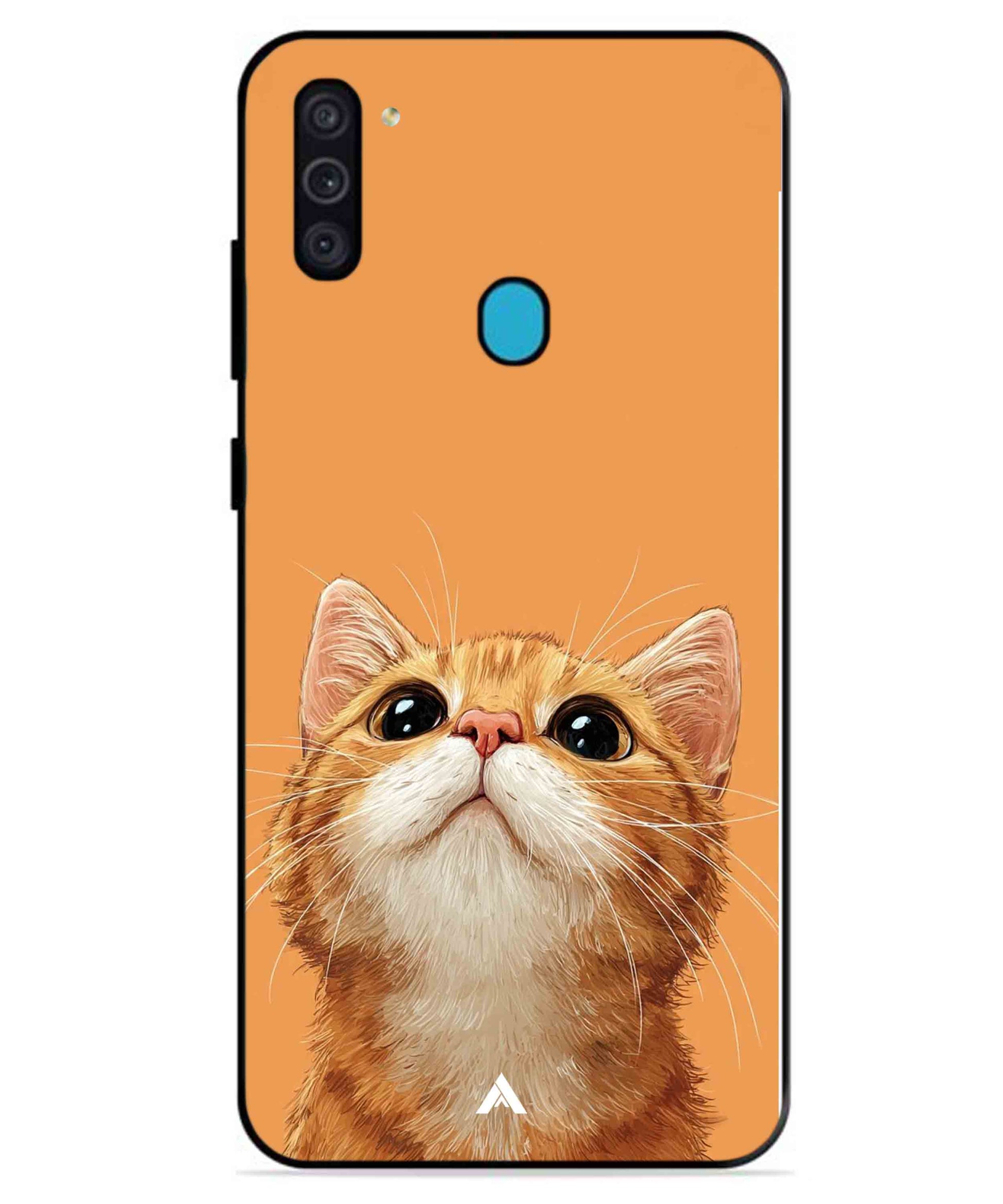 Pet Animal 2 Personalised Metal Back Cover Phone Case for Samsung Galaxy A11