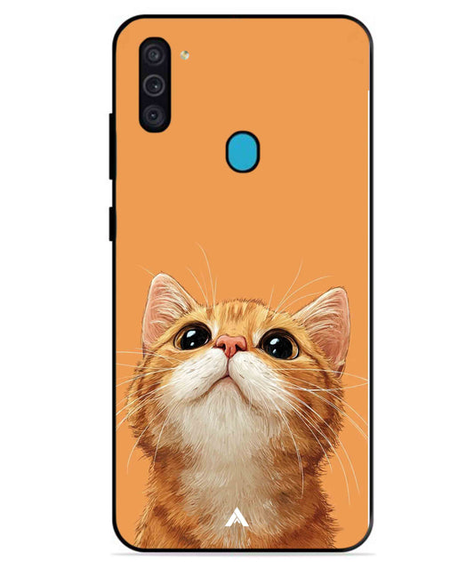 Pet Animal 2 Personalised Metal Back Cover Phone Case for Samsung Galaxy A11