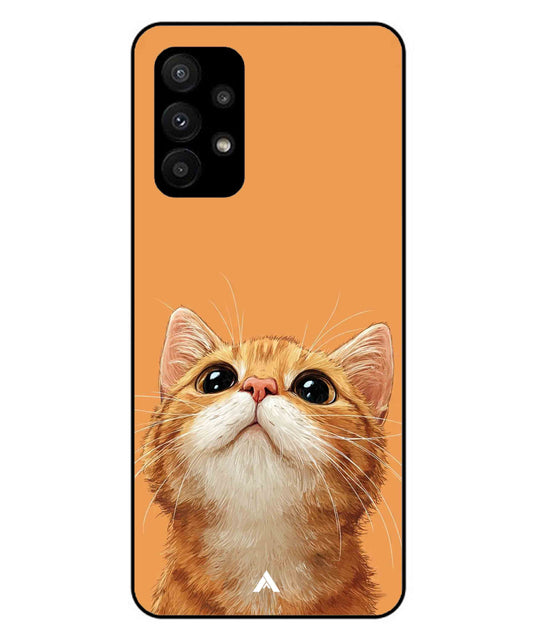 Pet Animal 2 Personalised Metal Back Cover Phone Case for Samsung Galaxy A23 5G